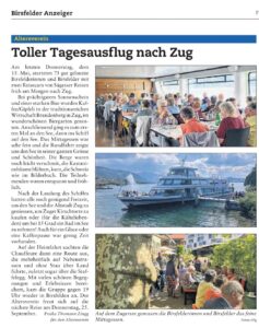 Toller Tagesausflug nach Zug (2025)